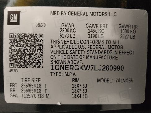 Used 2020 Chevrolet Traverse LT FWD image 33