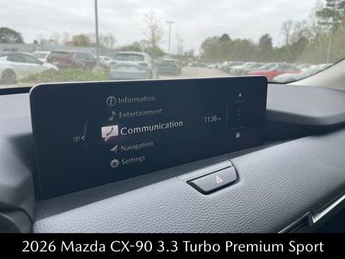 New 2026 MAZDA CX-90 3.3 Turbo w/ Premium Sport Pkg image 17