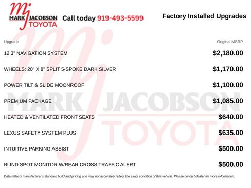 Used 2016 Lexus RX 350 FWD w/ Premium Package image 11