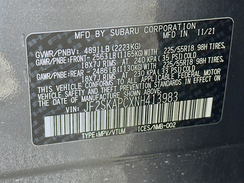 Used 2022 Subaru Forester Limited w/ Popular Package #2 AWD/4WD image 12