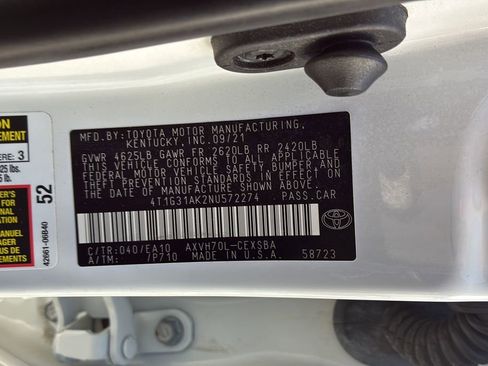 Used 2022 Toyota Camry SE FWD image 31