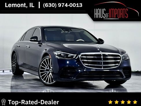 Used 2022 Mercedes-Benz S 500 4MATIC image 1