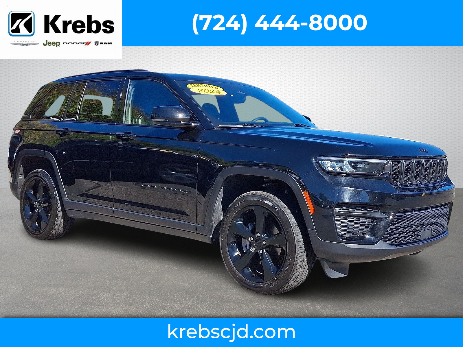 Certified 2023 Jeep Grand Cherokee Altitude AWD/4WD image 1