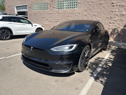 Used 2022 Tesla Model S Plaid AWD/4WD image 1