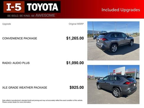 Used 2022 Toyota RAV4 XLE w/ Convenience Package AWD/4WD image 6