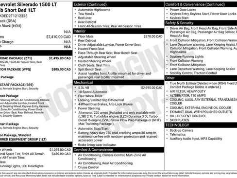 New 2026 Chevrolet Silverado 1500 LT w/ Z71 Off-Road Package AWD/4WD image 4