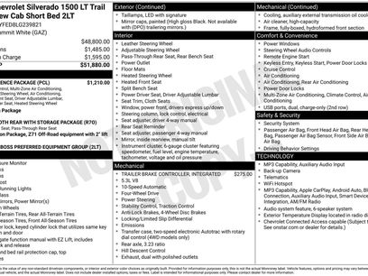 Used 2020 Chevrolet Silverado 1500 LT Trail Boss w/ Convenience Package