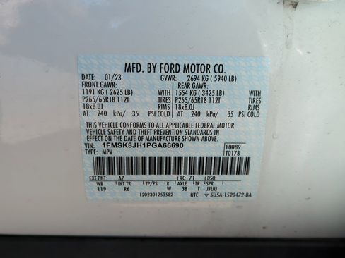 Used 2023 Ford Explorer Timberline w/ Timberline Technology Package AWD/4WD image 34