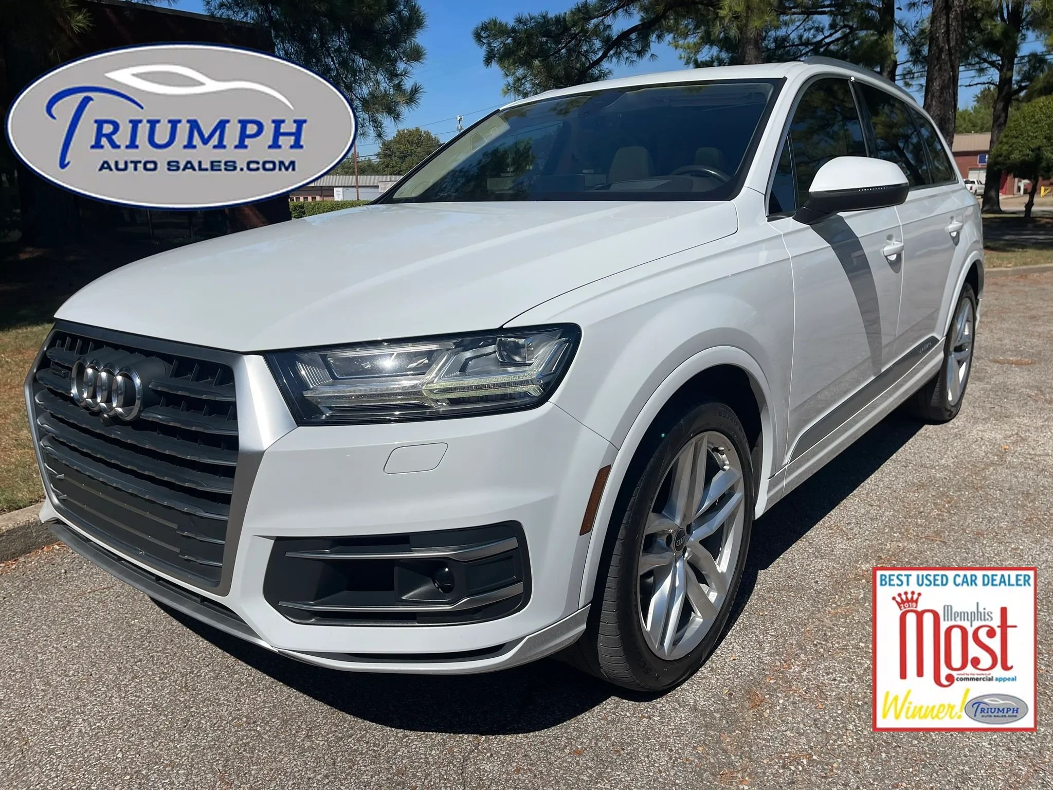 Used 2018 Audi Q7 3.0T Prestige w/ Prestige Package AWD/4WD image 1