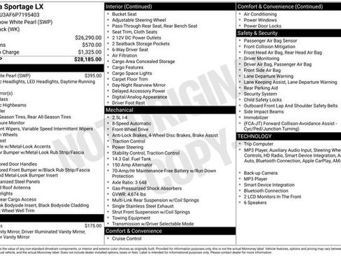 Certified 2023 Kia Sportage LX FWD image 29