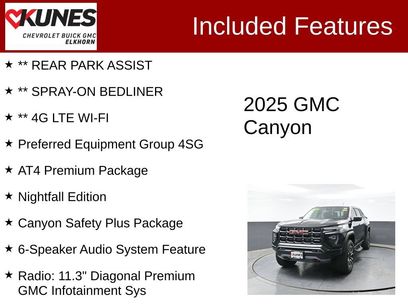 Used 2025 GMC Canyon AT4 w/ Nightfall Edition