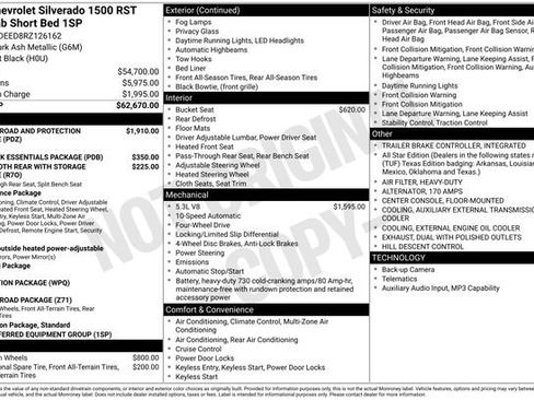 Used 2024 Chevrolet Silverado 1500 RST image 2