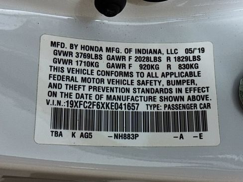 Used 2019 Honda Civic LX image 38