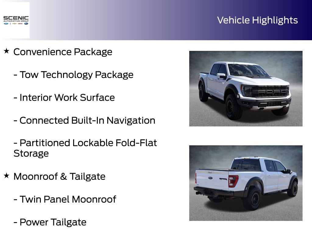 Used 2022 Ford F150 Raptor w/ Equipment Group 801A High AWD/4WD image 10