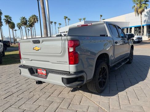 Used 2024 Chevrolet Silverado 1500 Custom w/ Turbomax Blackout Package AWD/4WD image 4