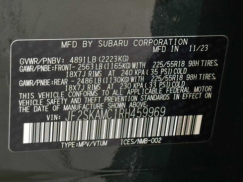 Used 2024 Subaru Forester Touring image 35