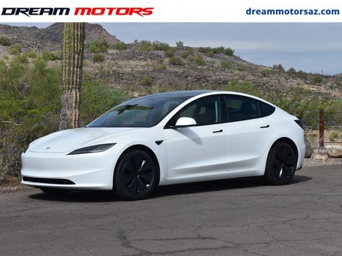 Used 2024 Tesla Model 3 Long Range AWD/4WD image 1