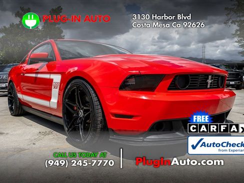Used 2012 Ford Mustang Boss 302 w/ Boss 302 Accessory Pkg RWD image 1