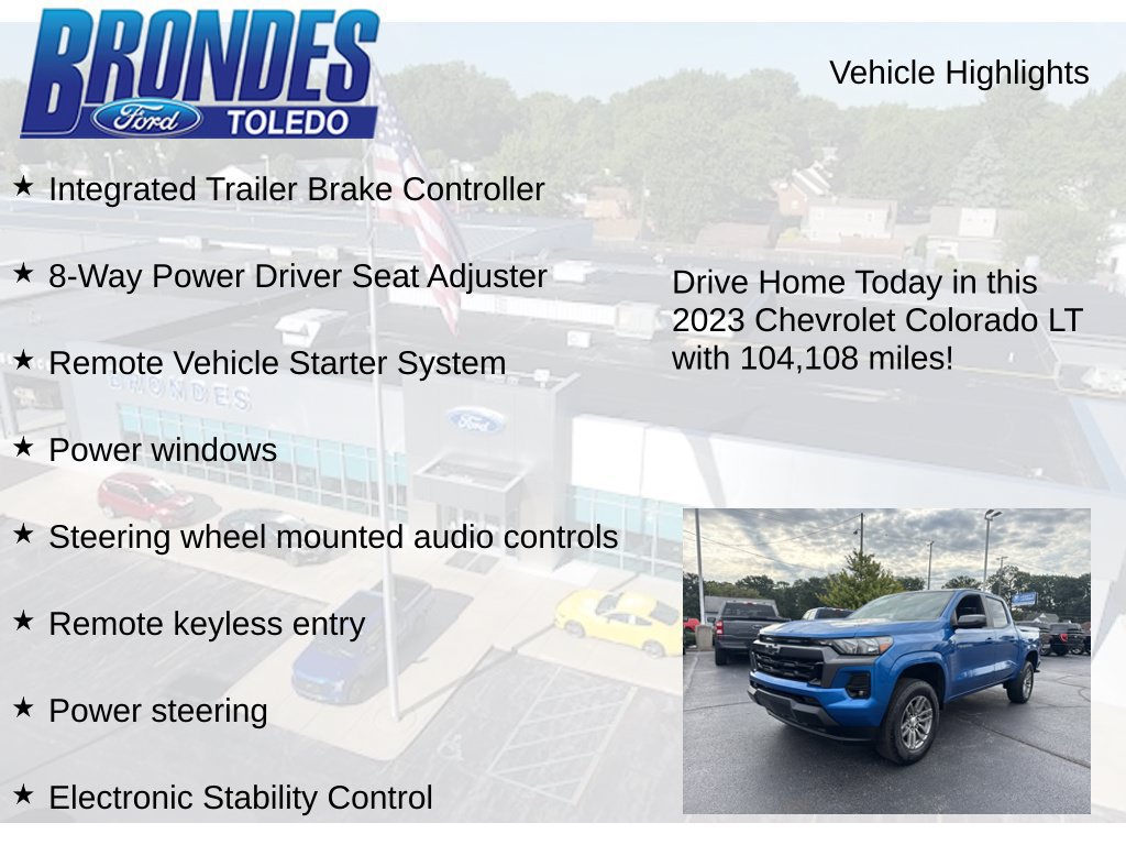 Used 2023 Chevrolet Colorado LT w/ LT Convenience Package II AWD/4WD image 27