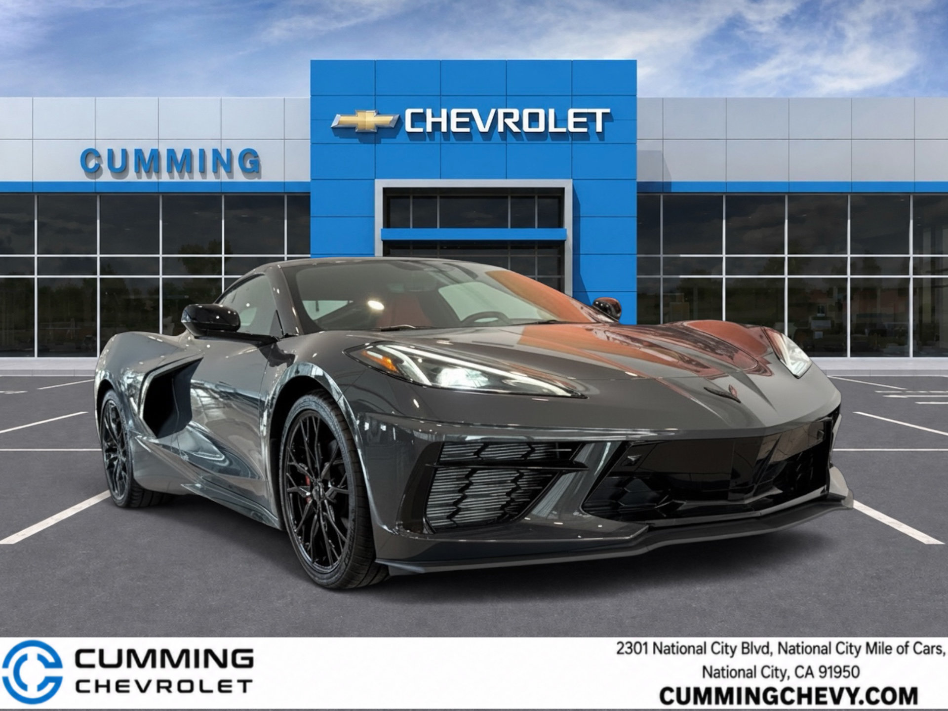 New 2027 Chevrolet Corvette Stingray Coupe w/ Battery Protection Package RWD image 1