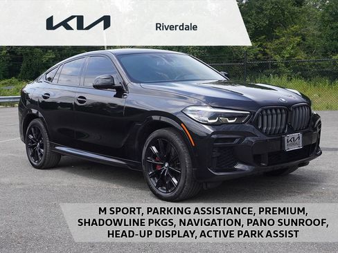 Used 2022 BMW X6 xDrive40i w/ M Sport Package AWD/4WD image 1