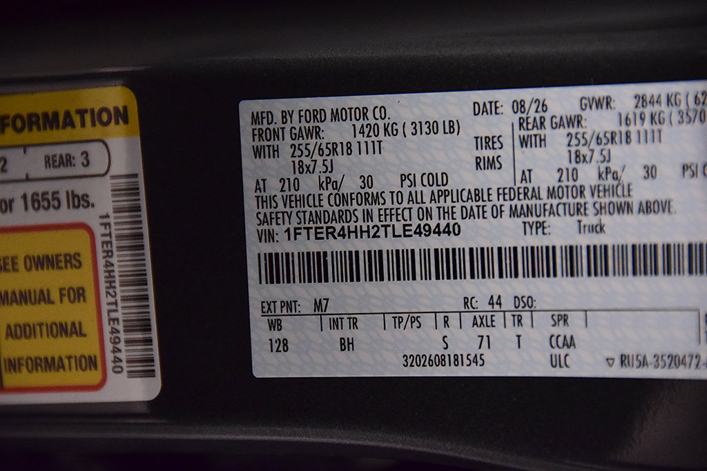 New 2026 Ford Ranger XLT w/ Equipment Group 301A High AWD/4WD image 15