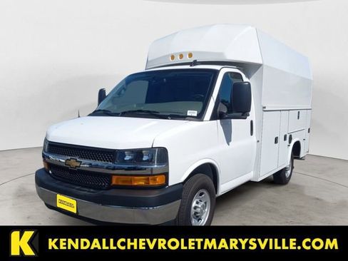 New 2025 Chevrolet Express 3500 w/ Power Convenience Package RWD image 1