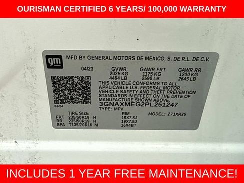 Used 2023 Chevrolet Equinox RS FWD image 33