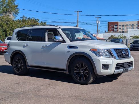 Used 2017 Nissan Armada Platinum w/ Captain Seat Package image 1