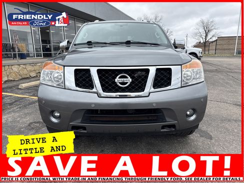 Used 2015 Nissan Armada Platinum w/ 2nd Row Captain Seat Package image 5