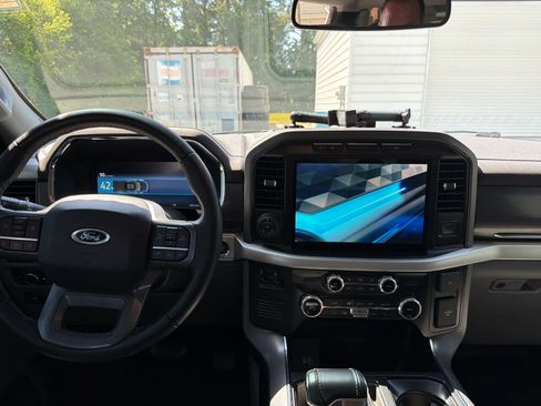 Used 2023 Ford F150 Lightning XLT w/ Tow Technology Package AWD/4WD image 14