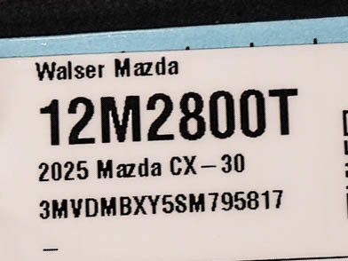 Used 2025 MAZDA CX-30 Carbon AWD/4WD image 29
