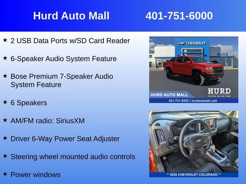 Certified 2020 Chevrolet Colorado ZR2 w/ ZR2 Dusk Special Edition image 18