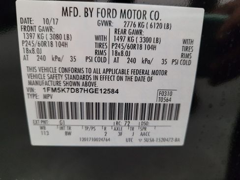 Used 2017 Ford Explorer XLT image 33