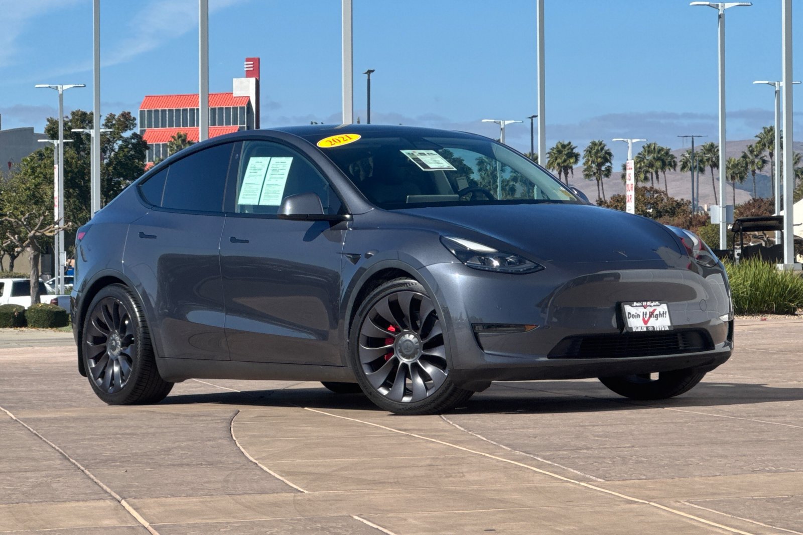 Used 2021 Tesla Model Y Performance AWD/4WD image 2