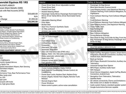 Used 2026 Chevrolet Equinox RS FWD image 6