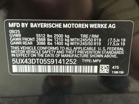 Used 2025 BMW X4 M40i w/ Premium Package AWD/4WD image 26
