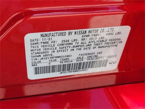 Used 2022 INFINITI Q50 Luxe w/ Cargo Package image 44