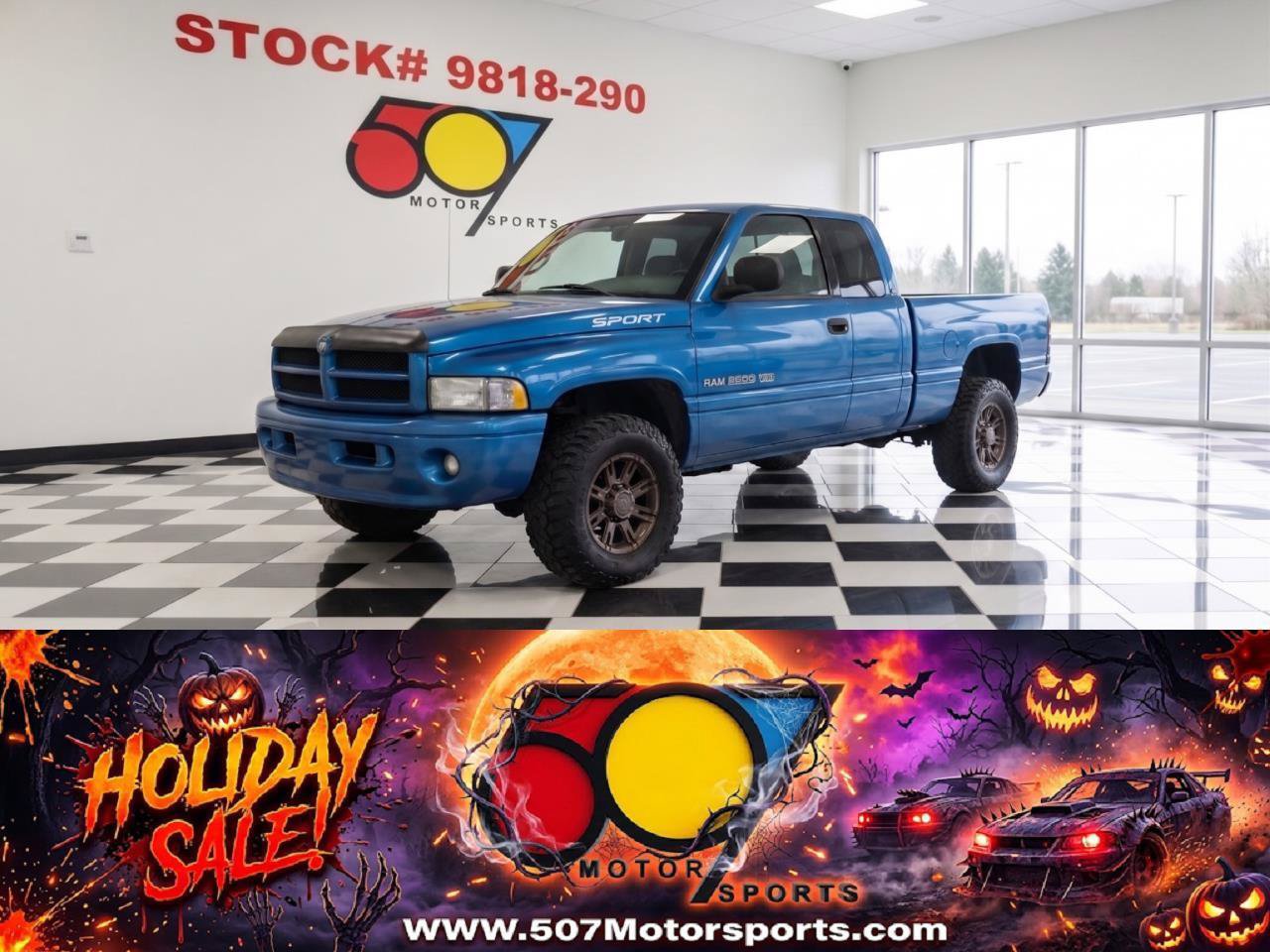 Used 1999 Dodge Ram 2500 Truck 4x4 Quad Cab image 1