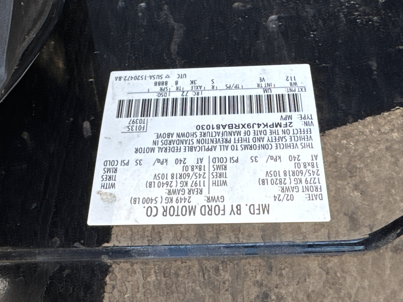 Used 2024 Ford Edge SEL AWD/4WD image 35