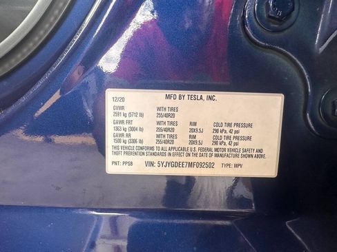 Used 2021 Tesla Model Y Long Range AWD/4WD image 16