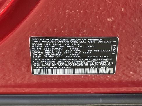 Used 2024 Volkswagen Atlas Cross Sport SE FWD image 40