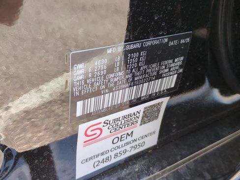 Certified 2025 Subaru Legacy Premium w/ Popular Package #1A image 35