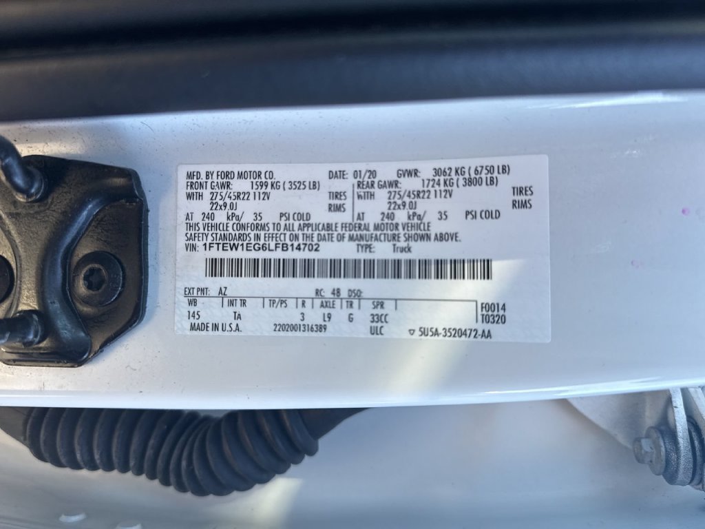 Used 2020 Ford F150 Limited w/ Trailer Tow Package AWD/4WD image 10