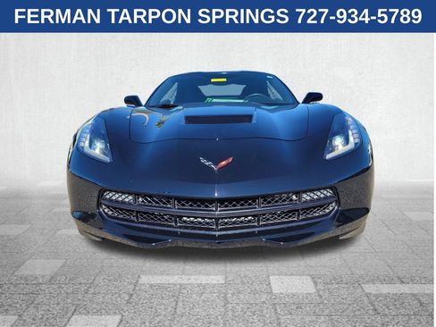 Used 2016 Chevrolet Corvette Stingray Coupe w/ Carbon Flash Badge Package image 2