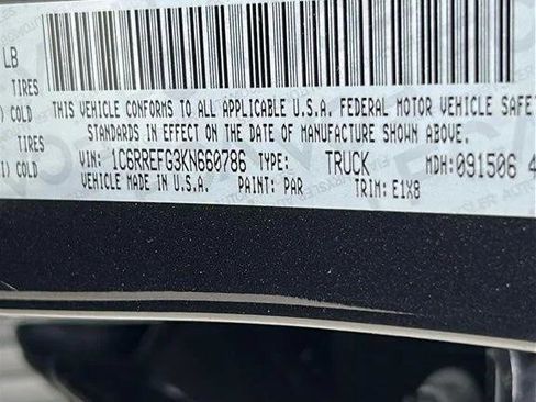 Certified 2019 RAM 1500 Big Horn RWD image 52