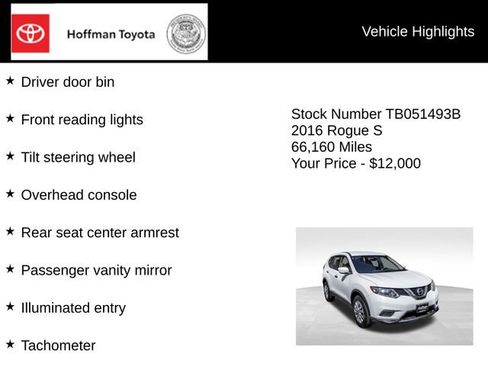 Used 2016 Nissan Rogue S AWD/4WD image 31