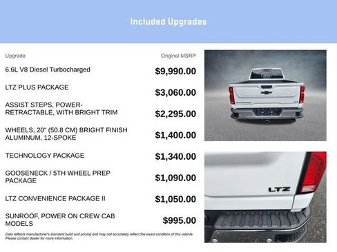 New 2026 Chevrolet Silverado 3500 LTZ w/ LTZ Plus Package image 15