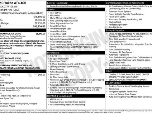 Used 2026 GMC Yukon AT4 w/ AT4 Premium Package AWD/4WD image 46