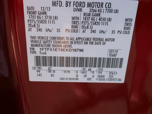 Used 2014 Ford F150 XLT w/ Equipment Group 302A Luxury image 26